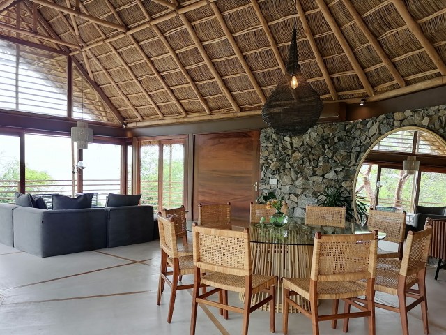 Casa Bambú comedor